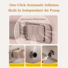 حمل الصورة داخل معرض الصور, سرير قابل للنفخ والتفريغ أوتوماتيكيا